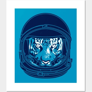 Astro Tiger Posters and Art